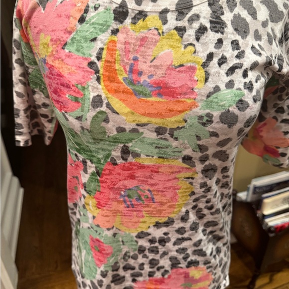 Whimsy Rose Spring Leopard S/S Tee - Picture 3 of 7